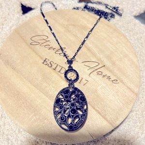 black rhodium necklace